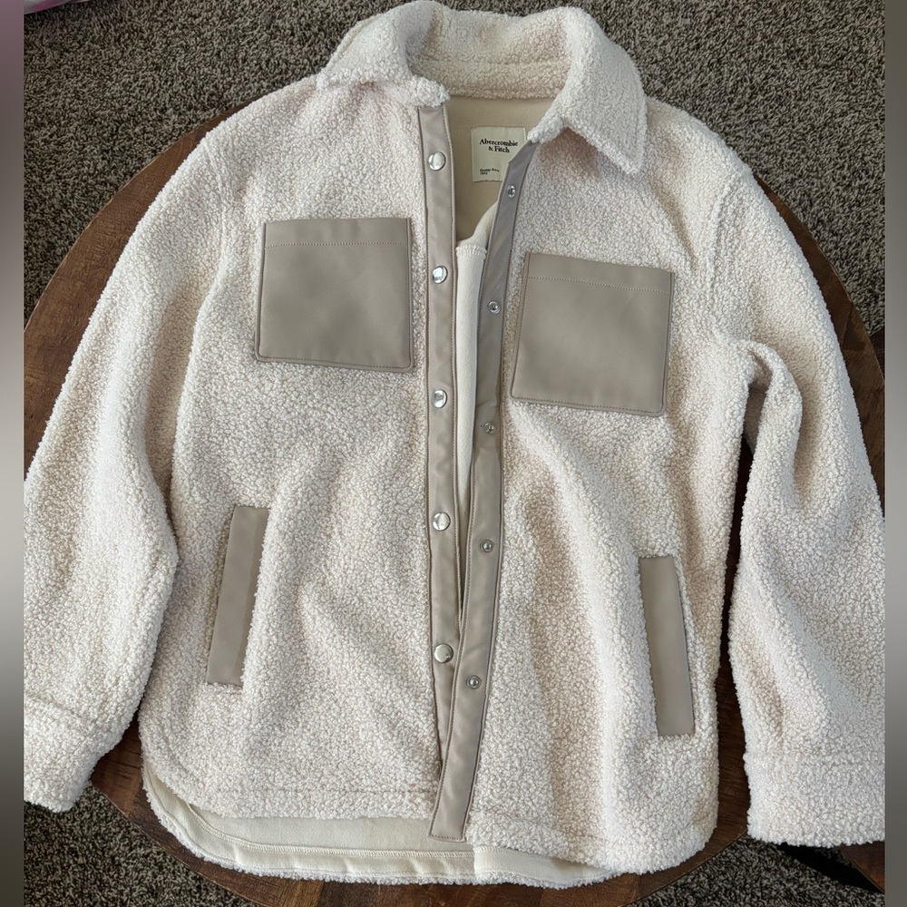 Abercrombie & Fitch oversized jacket, size small